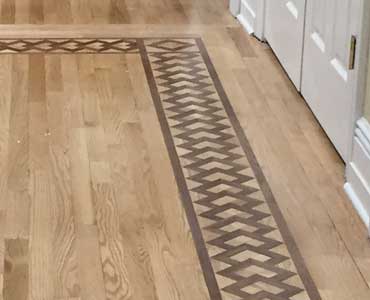 custom hardwood floor installation