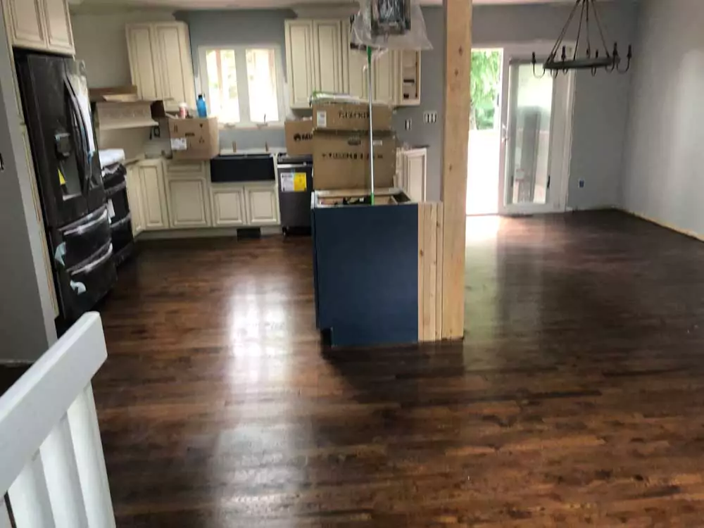 hardwood floor repair in North Amityville