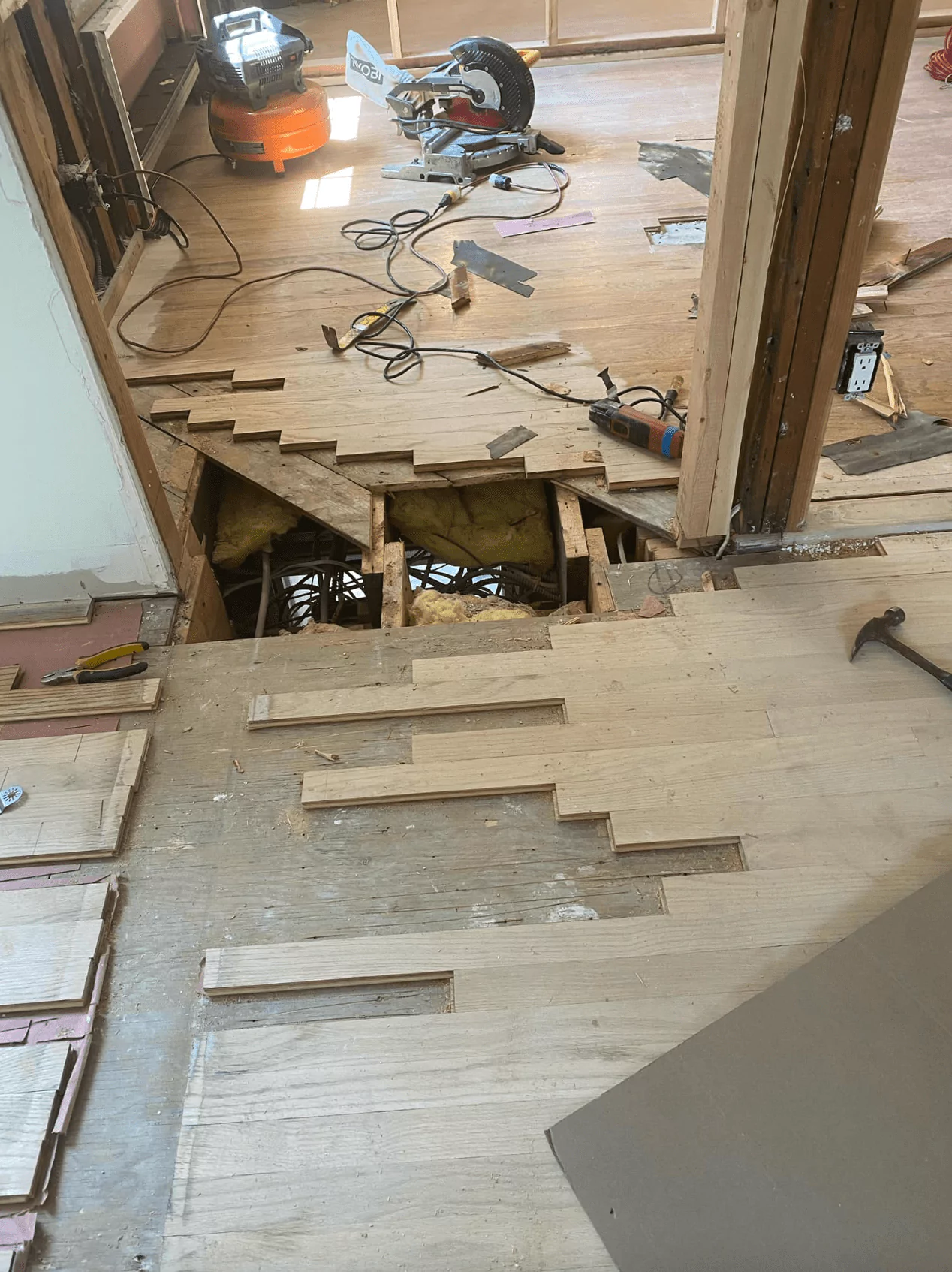 Parquet & Herringbone installations in Old Westbury