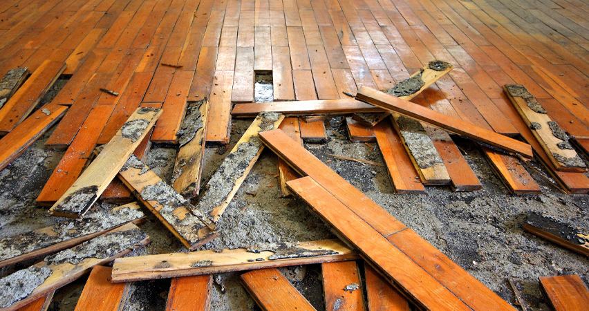 Repairing Old or Damaged Floors