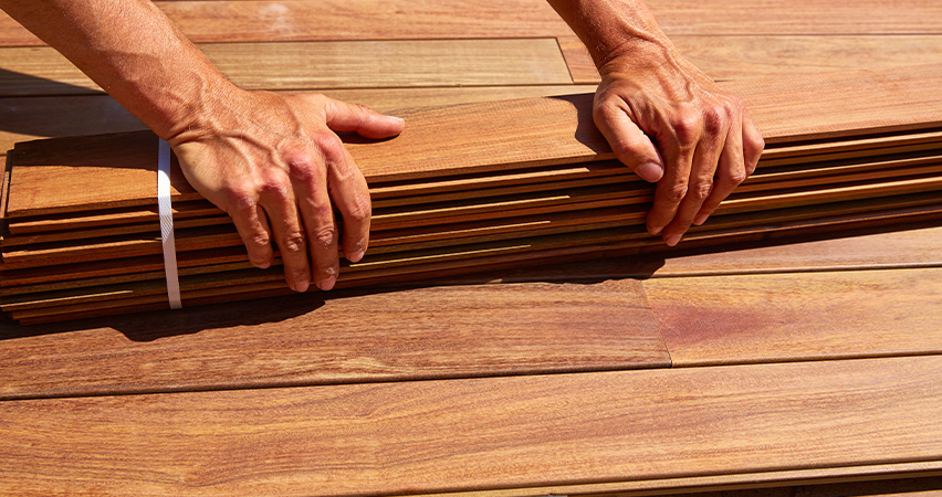 Sanding Decks