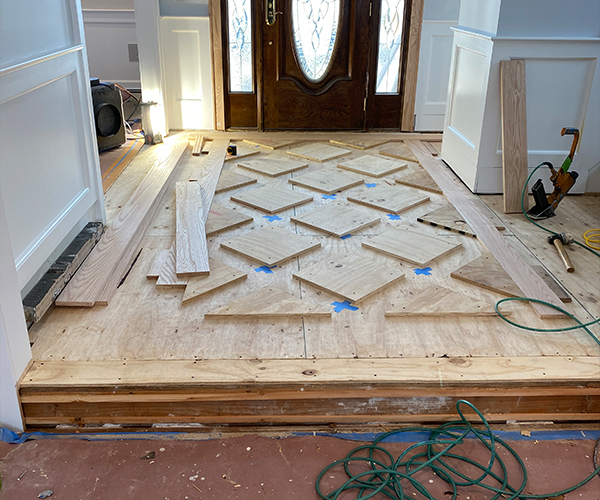 Sanding and refinish stairs in West Islip, NY